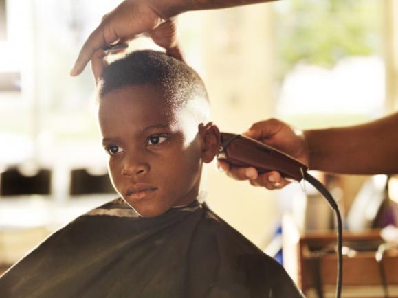 coupe de cheveux enfant