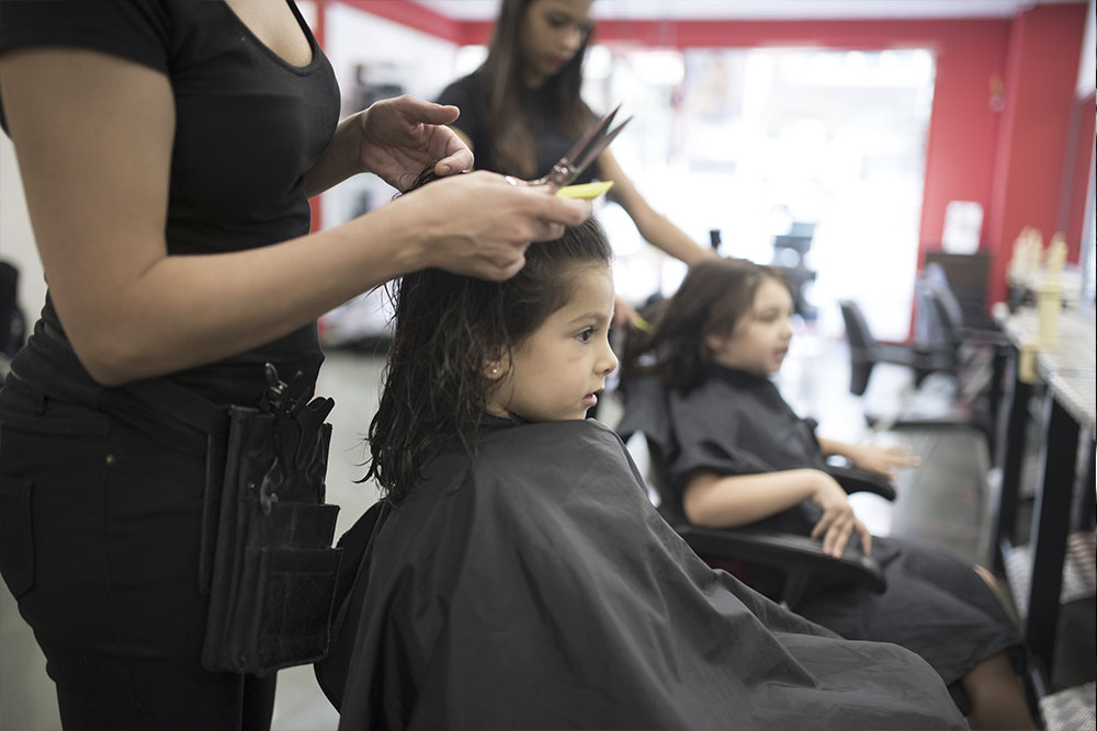 coiffeur pour enfant